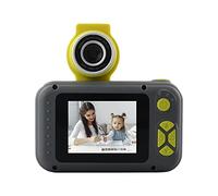 LINGJIONG 4 pc 1080p HD macchina fotografica per bambini, ricaricabile cartone animato | giocattolo multifunzionale della macchina fotografica, portatile Kid Camera Digital Videocamera