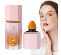 Lingjiong - Bastone liquido impermeabile Super Dewy Liquid Rouge per guance e occhi, resistente alle sbavature e alla lunga durata