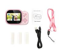 LINGJIONG Fotocamera termica - Giocattolo per fotocamera istantanea 1080P ad alta risoluzione | Piccola fotocamera istantanea con schermo grande da 3 pollici in tempo reale per ragazzi, ragazze e