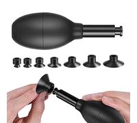 LINGJIONG Kit di pulizia dell'obiettivo della macchina fotografica 5 pezzi Silicone Lens Pulizia Ventosa e Penna Accessori per la pulizia della fotocamera per gli amanti della fotografia