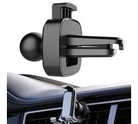 LINGJIONG Supporto a sfera da 17 mm - Supporto di ricambio per cuscinetti adesivi adesivi, clip per montaggio sul telefono - Supporto universale antiscivolo per telefono da auto
