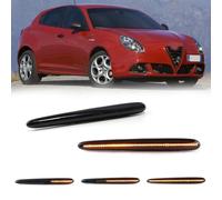 LINGLW Frecce Laterale Dinamico a LED,per Alfa Romeo Giulietta 940 Veloce 2010-2021 Sprint 2010-2016,Indicatore Direzione Laterale Esterno Sinistro o Destro.