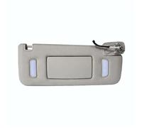 LINGLW Lato Conducente e Lato Passeggero Aletta Parasole, per Chevrolet Silverado Suburban Tahoe 2007-2014, Protezione Dall'abbagliamento,con Specchietto,Visiera Parasole Interna per Auto.
