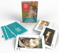 LINGO Carte da gioco MET - Flashcard educative con chiave curiosità - Giochi di carte da viaggio - Mazzo di carte a tema artistico