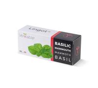 Lingot Basilic Mammouth - Compatibile con Orto da interni autentico® ed Exky® - Ricarica pronta all'uso - Substrato con semi incorporati..
