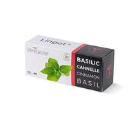 Véritable Lingot® Basilico Cannella BIO - Compatibile con Orti Interni Exky® - Ricarica pronta all'Uso - Substrato con Semi Integrati
