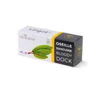 Lingot® Romice sanguineo BIO - Compatibile con Orti Interni Véritable® ed Exky® - Ricarica pronta all'uso - Substrato con Semi Integrati