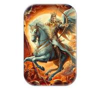 Lingotti d'argento 2 oz White Horse Four Orsemen of The Apocalypse 2024 Carpathians Argento Lotto