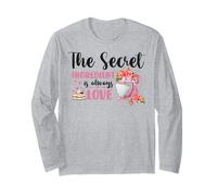 l'ingrediente Segreto è Sempre Amore Tee Cottura Tee Cake mak Maglia a Manica