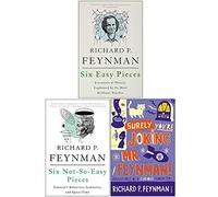 Lingtoolator 3 Books Set (Six Easy Pieces, Six Not-so-Easy Pieces, "Surely You're Joking, Mr. Feynman!")