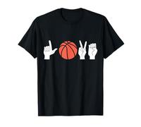 Lingua dei segni americana ASL Deaf Basketball Maglietta