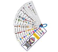 Lingua Flashcards Parole di Vista Flashcards Strumento di Apprendimento Parola Ad Alta Frequenza Giocattolo Educativo Per La Lettura Fluency Lingua Ad Alta Frequenza Parole di Vista Carte Per Lettura