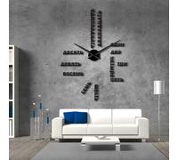 Lingua straniera Orologi da parete giganti fai-da-te grandi numeri russi sovietici grande orologio orologio per la stanza del bambino decorazione prescolare orologio russo