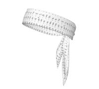 Linguaggio dei segni Alfabeto. Stampa Sport Testa Cravatta,Fascia elastica regolabile Unisex,Morbido,Confortevole,Traspirante