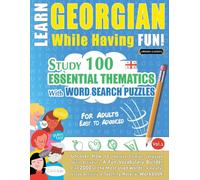 Linguas Classics Learn Georgian While Having Fun - For Adults (Tascabile)