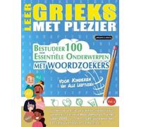 Linguas Classics Leer Grieks Met Plezier - Voor Kinderen (Tascabile)