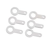 Linguetta di saldatura a terminale singolo, Connettore for cablaggio elettrico PCB in rame M2.2-M8.2 da 20/50 pezzi(M6.2 20pcs)