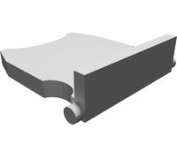 Linguetta Ricambio per Riduttore WC Pieghevole Gimars Bambini Stampato 3D