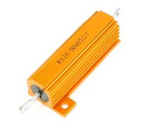 Linguette for viti di riparazione degli altoparlanti tono oro Custodia in alluminio 50W 5% 15 Accessori for la riparazione degli altoparlanti Resistori Ohm AMNzOgOdL