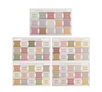 Linguette per indicizzare la Bibbia cattolica, linguette della Bibbia colorate per adesivi cattolici del vecchio e del nuovo testamento, più libri, laminati