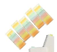 Linguette per Libri | Marcatori A Push-Pull Clip Note E Indice,Segnalibri per Libri Scolastici | Per gli Studenti, gli Insegnanti, l'Ufficio, Casa, i Documenti, Diario, Quaderno, Libro di