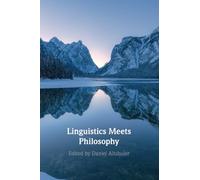 Daniel Altshuler – Linguistics Meets Philosophy – Tascabile