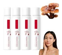 Lingzhi Antirughe Acqua ringiovanente, Ganoderma Antirughe, Siero ringiovanente, idratante e acqua, adatto per tutti i tipi di pelle. (4 pezzi)