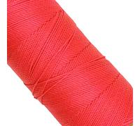 Linhasita, rocchetto di filo cerato, Linhasita 100 g, 170 m, 1 mm di spessore, in poliestere, macramè, 30 colori. 170 metros / 100 gr Rosa fosforescente