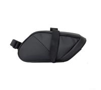 Linhexis Borsa da sella espandibile impermeabile per bici da strada e mountain bike, leggera da ciclismo, facile installazione, portaoggetti sotto il sedile per pendolari e touring, nero