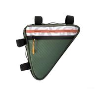 Linhexis Borsa impermeabile per mountain bike con forma ottimizzata per adattarsi al tubo superiore e massima accessibilità durante la guida su vari terreni (verde)