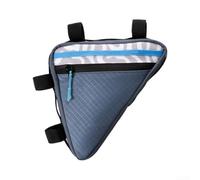 Linhexis Borsa impermeabile per mountain bike con forma ottimizzata per adattarsi al tubo superiore e massima accessibilità durante la guida su vari terreni (blu)