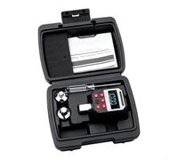 Linhexis Chiave dinamometrica digitale 13 cm Dual Mode Peak Track Nero | Modalità di picco e traccia, micro-chip veloce per la risposta, display chiaro, materiale galvanico, include adattatori e