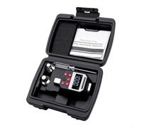 Linhexis Chiave dinamometrica digitale 13 cm Dual Mode Peak Track Nero | Modalità di picco e traccia, micro-chip veloce per la risposta, display chiaro, materiale galvanico, include adattatori e
