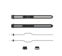 Linhexis Cinturino di ricambio in silicone compatibile con braccialetto intelligente Hume, morbido cinturino regolabile traspirante per uso quotidiano ed esercizio, vestibilità flessibile per la