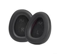 Linhexis Cuscinetti auricolari per Skullcandy Aviator 900, in memory foam | Pelle proteica, imbottitura in memory foam, design traspirante, facile da installare, 2 pezzi, 9,5 x 8 x 2 cm