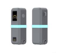 Linhexis Custodia antiurto in silicone per Anker per batteria esterna Prime 20K 220W, copertura protettiva con anello per riporre i cavi (grigio)