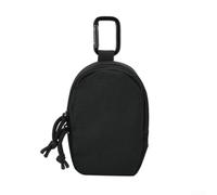 Linhexis Custodia da trasporto per Soundcore Select 4 Go, custodia portatile in rete di nylon con fibbia in metallo e cinturino per bici, custodia da viaggio sicura con doppia cerniera, nera