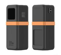 Linhexis Custodia da viaggio in silicone per Ugreen Nexode 165 W 20000 mAh, custodia antiurto con bordo rialzato per la sicurezza dello schermo (nero)