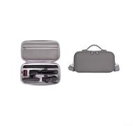 Linhexis Custodia rigida per DJI per osmo 360 II, per freego Kit | PU impermeabile con pile ammortizzante, divisori imbottiti, tracolla, asta di prolunga e batterie, 28 x 16,5 x 8 cm
