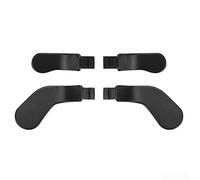 Linhexis Leve in metallo per Xbox per controller Elite Series 2, parti di ricambio in lega di alluminio con impugnatura ergonomica, kit mod da gioco (nero)
