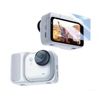 Linhexis Pellicola proteggi schermo in vetro temperato per Insta360 per x4 | Durezza 9H temperato per vetro, protezione antigraffio, resistente agli urti, adatta per insta360 per x4 X5 perfettamente