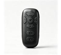 Linhexis Telecomando wireless a 8 tasti, per selfie e registrazione video portatile, accessorio per fotocamera del telefono (nero)