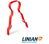 LINIAN 1LCR608 Fireclip, Singolo Cavo, Rosso, 6-8mm (CC4) - Confezione Di 100