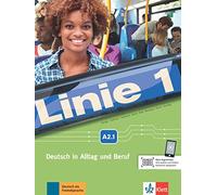 Linie 1 A2.1. Kurs- und Übungsbuch mit DVD-ROM: Deutsch in Alltag und Beruf