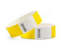 linie zwo ®, Confezione da 100 Braccialetti di identificazione 19 x 254 mm, Giallo