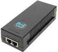 Liniettore PoE di DIGITUS offre una porta PoE a 30 Watt quale soluzione di media portata.Compatto economico e completamente con