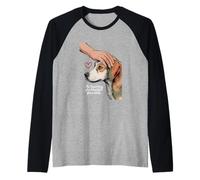 L'inizio di Una Bella Amicizia Dog Art Maglia con Maniche Raglan