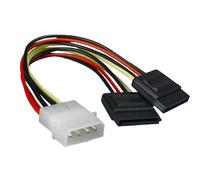 LINK Accessori Marca Modello CAVO Splitter 1 X MOLEX MASCHIO - 2 X SATA Femmina CM 15