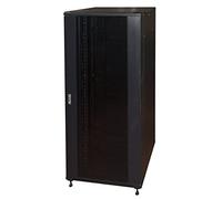ARMADIO RACK 19" 42U (A)2055, (L)800, (P)800 COLORE NERO PORTA VETRO CON GUIDACA