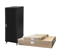 ARMADIO RACK 19" PER RETI 32U (A)1610, (L)600, (P)600 COLORE NERO DISASSEMBLATO